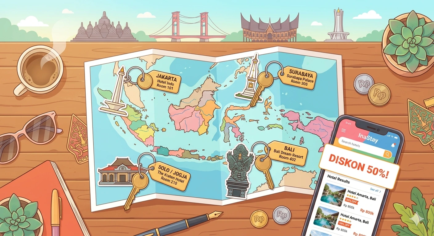 Hotel Murah: Dari Pod Rp195 Ribu di Gambir, dan Hotel Rp100 Ribuan di Surabaya