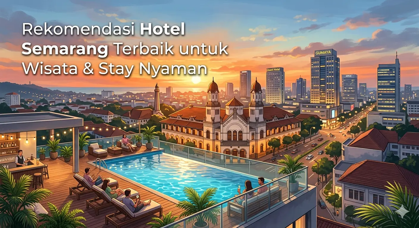 5 Rekomendasi Hotel Terbaik untuk Staycation saat Wisata di Semarang