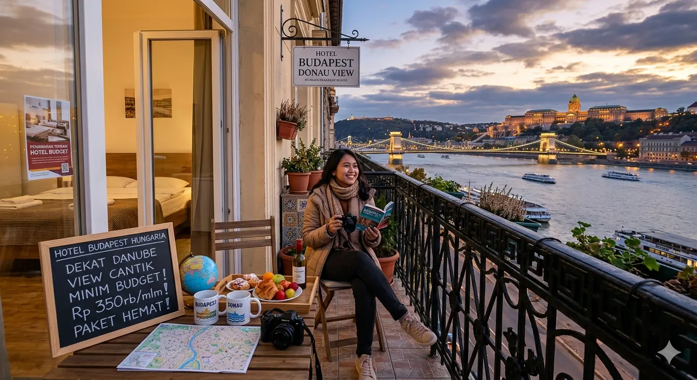 Hotel Budapest Hungaria Dekat Danube View Cantik Minim Budget!