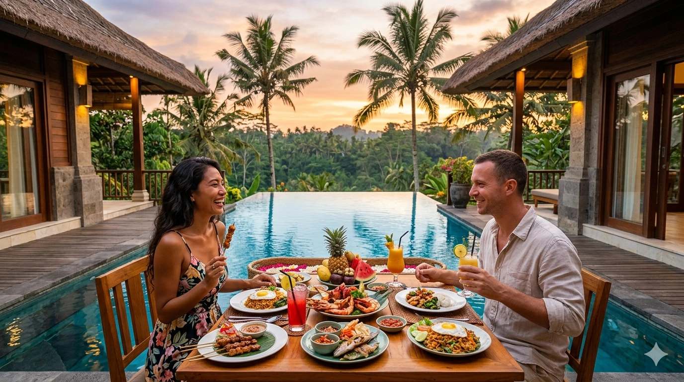 Villa Private Pool: Surga Kuliner yang Bikin Liburanmu Tak Terlupakan