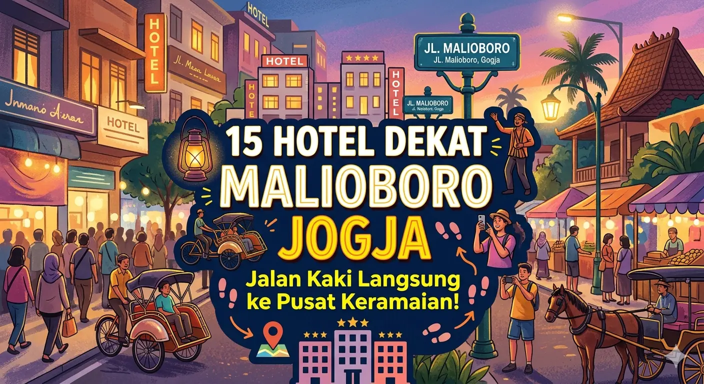 15 Hotel Dekat Malioboro Jogja: Jalan Kaki Langsung ke Pusat Keramaian!