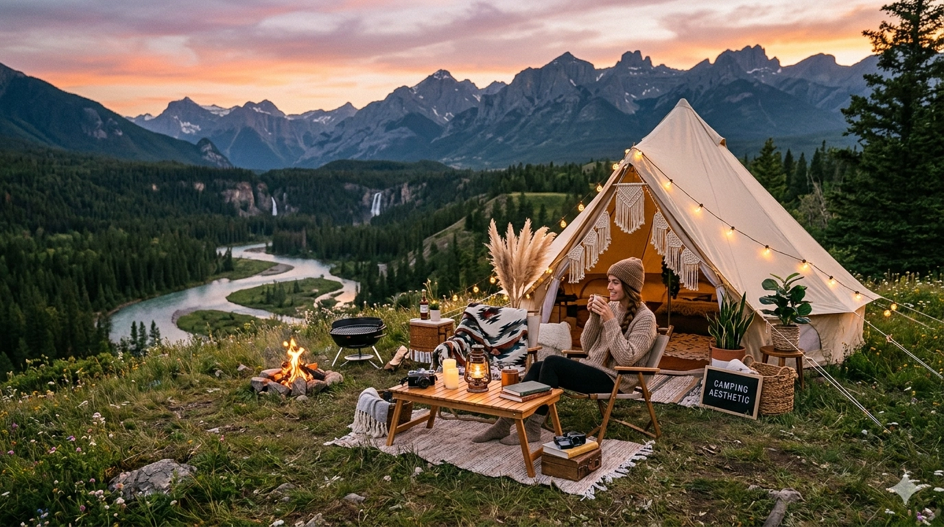 Camping Aesthetic: Panduan Lengkap Setup Instagramable & Destinasi Terbaik