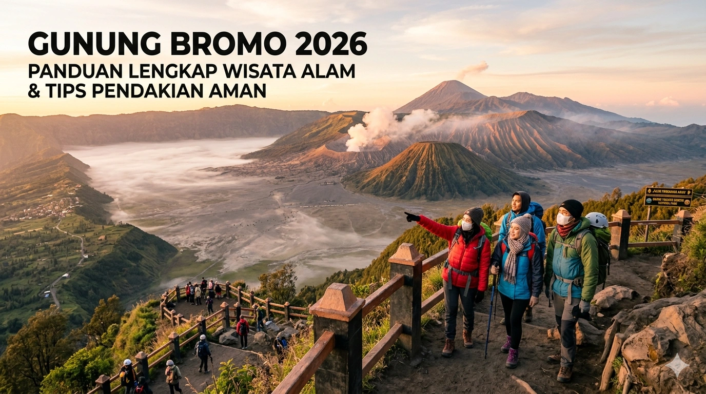 Gunung Bromo 2026: Panduan Lengkap Wisata Alam & Tips Pendakian Aman