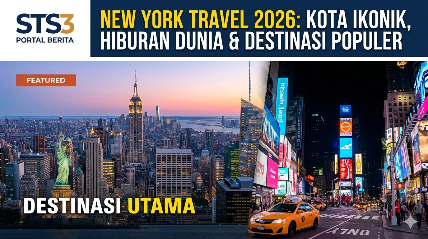 New York Travel 2026: Kota Ikonik, Hiburan Dunia & Destinasi Populer