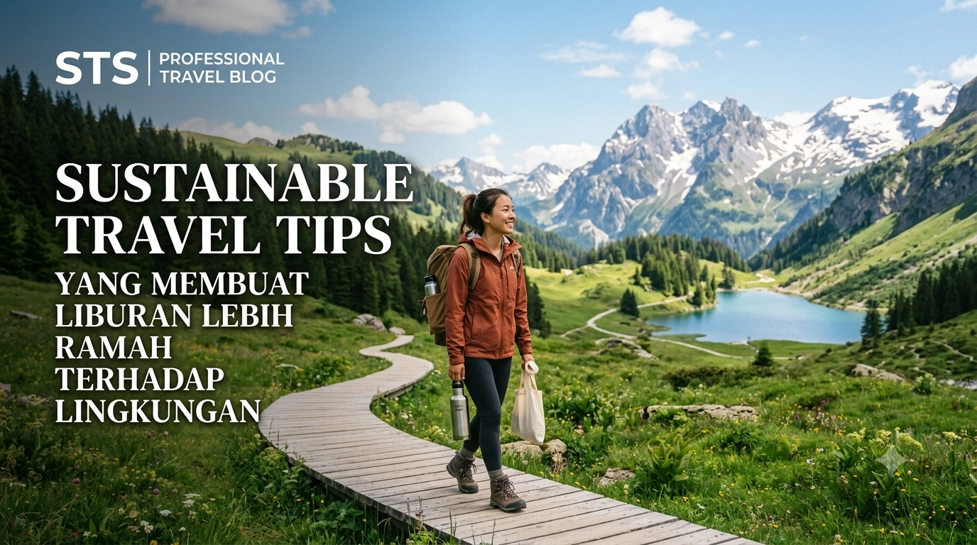 Sustainable Travel Tips yang Membuat Liburan Lebih Ramah terhadap Lingkungan